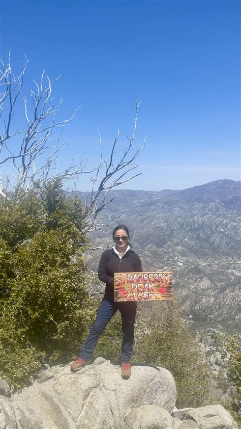 strawberry peak from red box junction|Strawberry Peak via Colby Canyon, California .